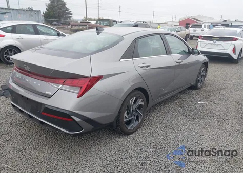 2024 Hyundai Elantra Hybrid Limited z USA, uszkodzony, nr VIN KMHLN4DJ8RU107498